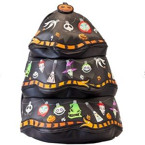 Loungefly Nightmare Before Christmas Figural Tree Mini Backpack New